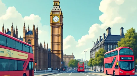 hop-on hop-off in London