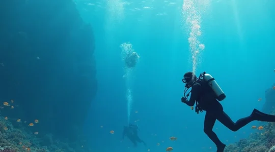 scuba dive