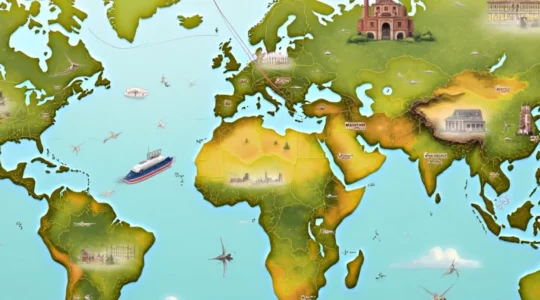 eco-friendly travel route